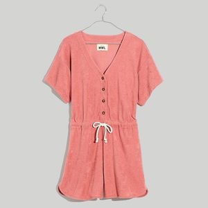 NWT Madewell Terry Romper